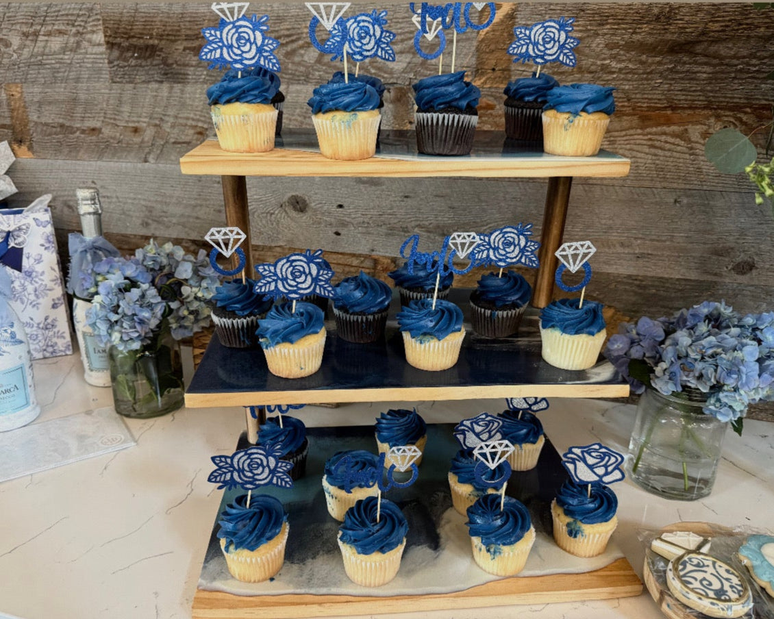 Mavericks Tiered Serving Display