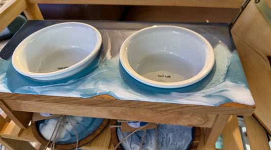 Sea Dog Double Bowl