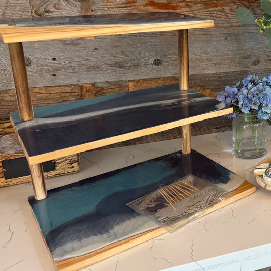 Mavericks Tiered Serving Display