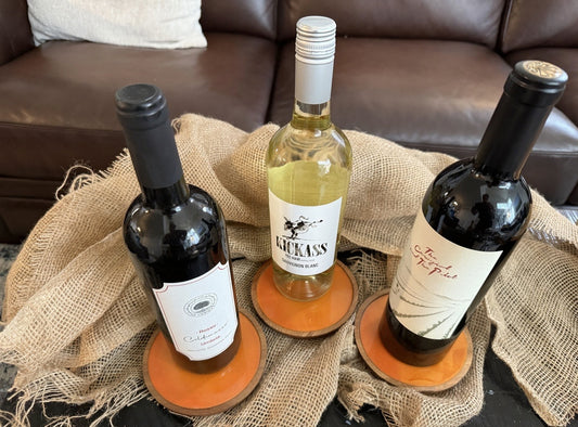 The L Horn Tex Coasters