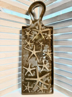 Starfish and Sand Serving Tray